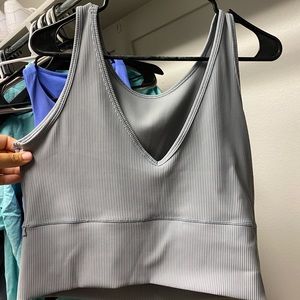 Lululemon power pivot ribbed tank top